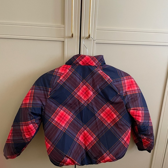 Tommy Hilfiger kids puffy jacket. Reversible size small 6-7. NWT - Picture 5 of 10